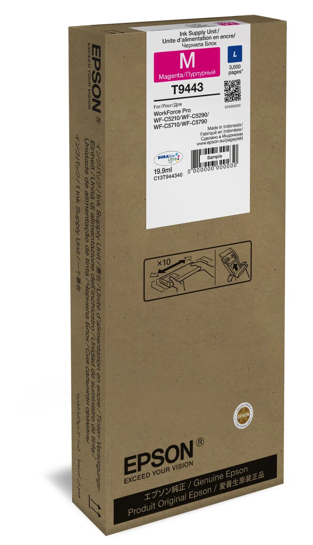 WF-C5xxx Series Ink Cartridge L Magenta - 3000 pages
