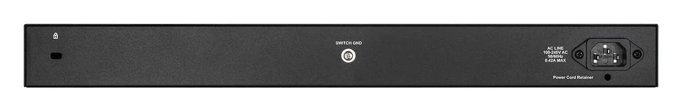 D-Link 28-Port Gigabit Smart Managed Switch; 24 port 10/100/1000Base-T ports + 4 SFP ports