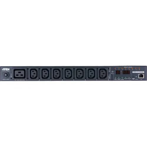 20A/16A 8-Outlet 1U Outlet-Metered & Switched eco PDU