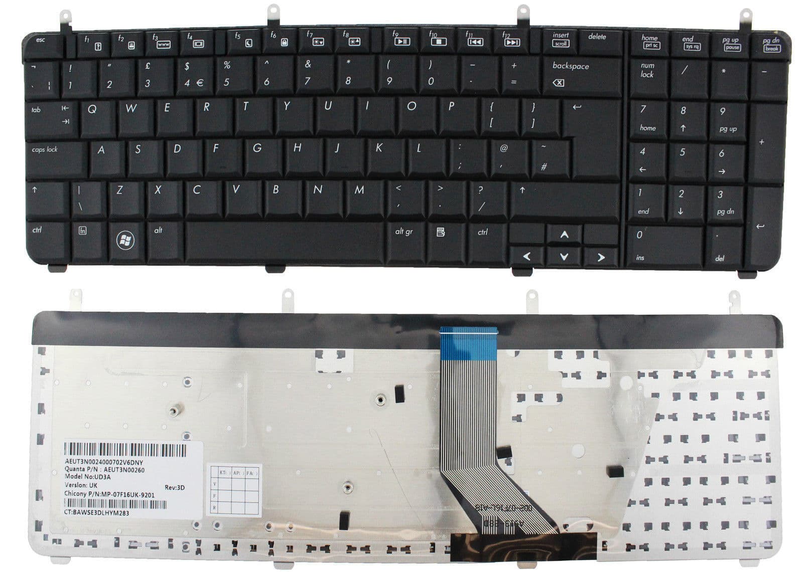 HP Keyboard KEYHP02703A