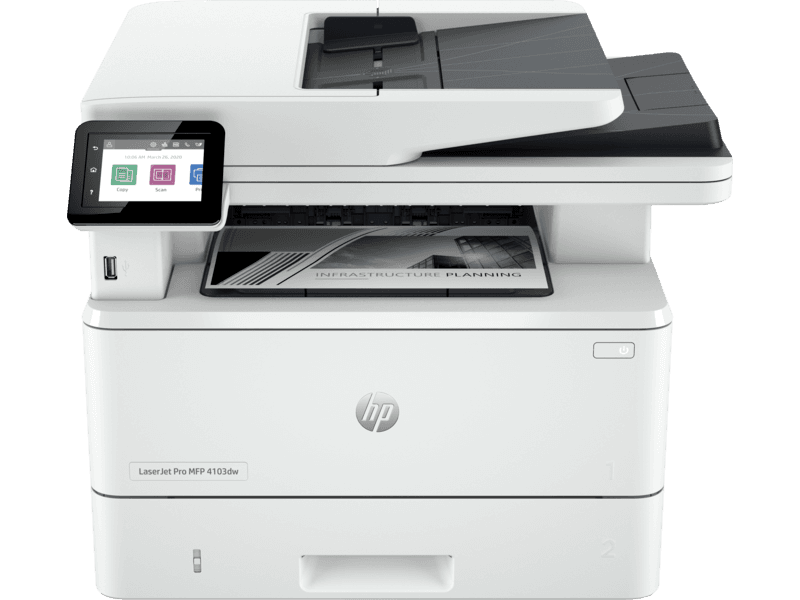 HP LaserJet Pro 4103dw MFP Mono Printer