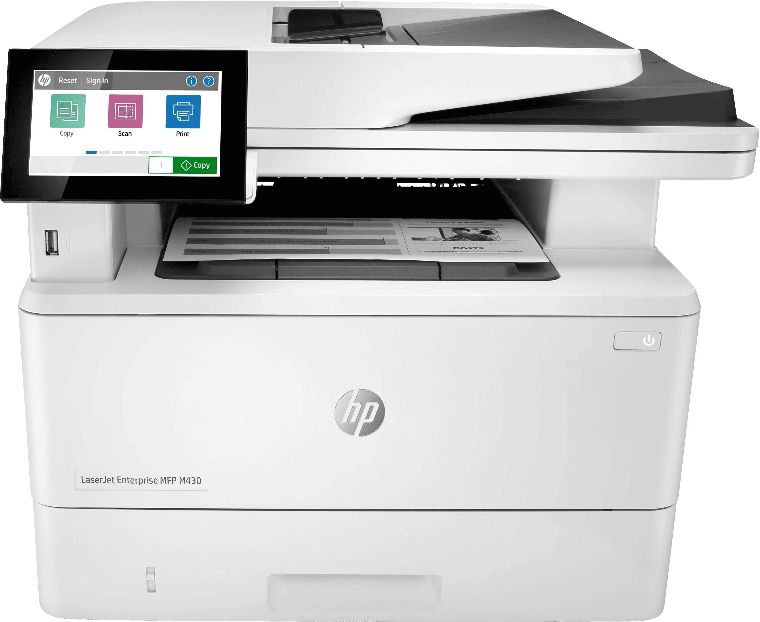 HP LaserJet Enterprise MFP M430f Printer
