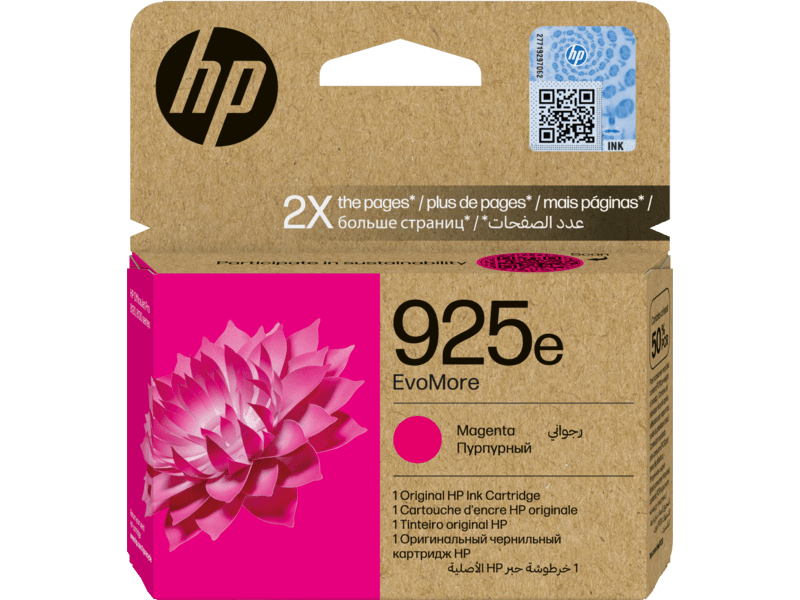 HP 925e EvoMore Magenta Original Ink Cartridge