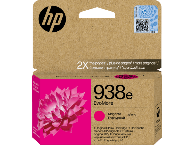 HP 938e EvoMore Magenta Original Ink Cartridge