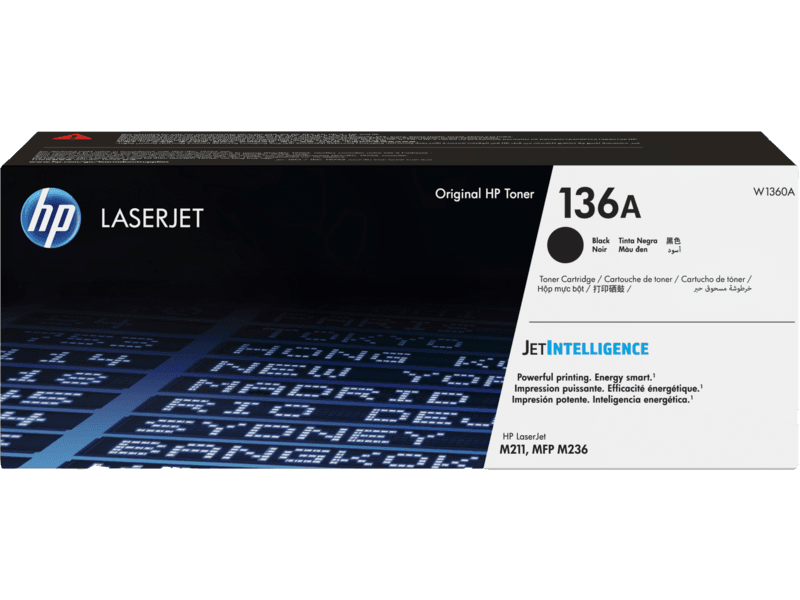 HP 136A Black Original LaserJet Toner Cartridge
