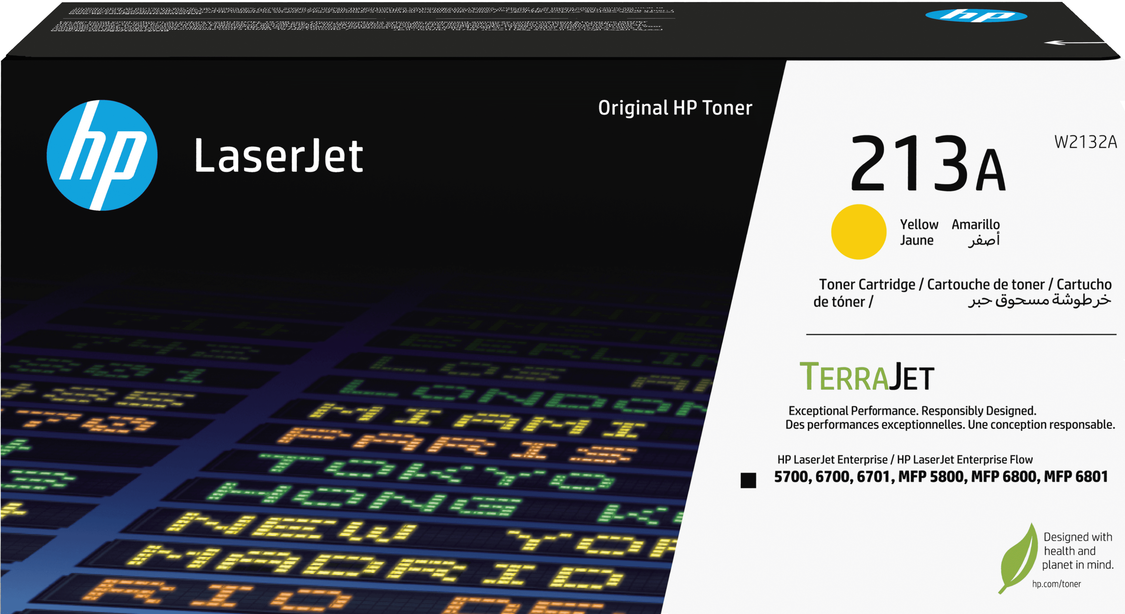 HP 213A Yellow Original LaserJet Toner Cartridge