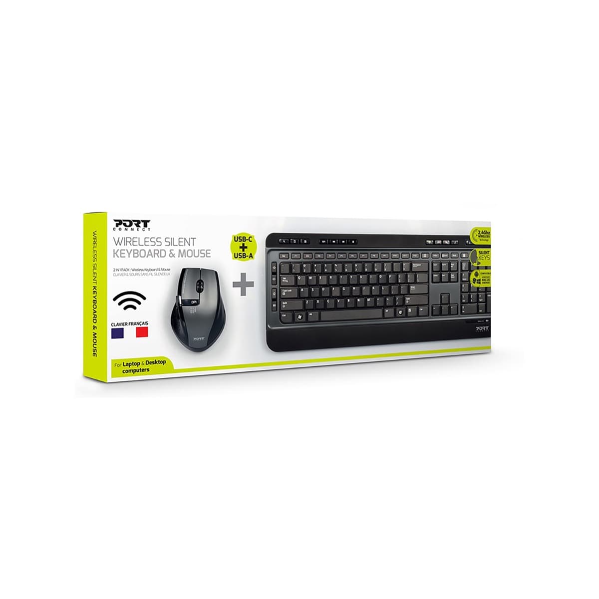 WIRELESS MOUSE & KEYBOARD COMBO