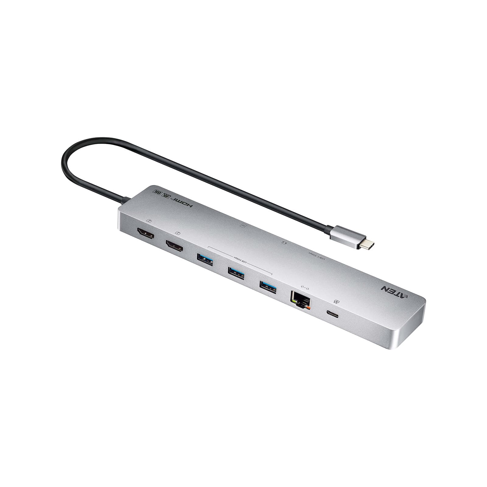 USB-C Multiport Dock with Power Pass-Through