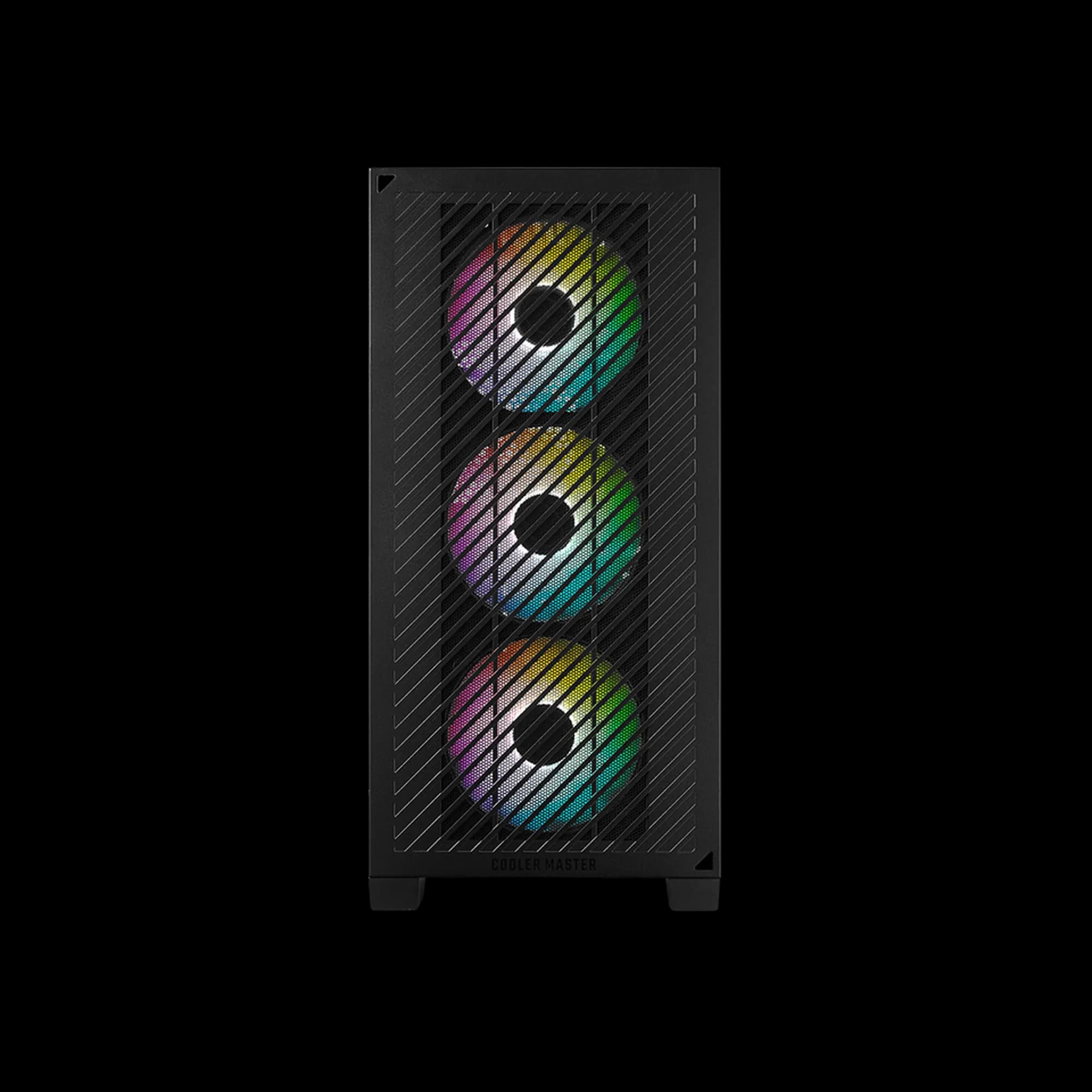 Cooler Master Masterbox Elite 301 Mirco-ATX Airflow PC with pre-installed 3x 120mm RGB fans case