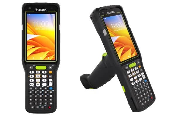 Zebra MC34; LAN; WIFI 6E; Gun; Bluetooth; NFC; 4.0'' Display; Vibrator; Android GMS; SE58 Imager; 6GB RAM / 64GB UFS; 47 Key; 70