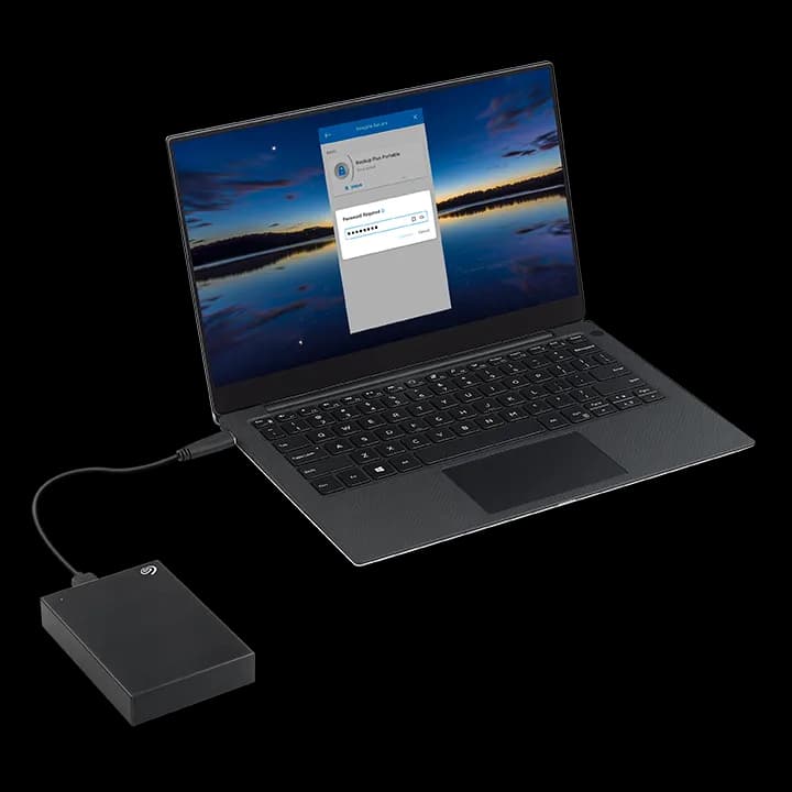 Seagate STKZ5000400 One Touch 5TB; 2.5''; USB 3.0; External HDD - Black; Includes Seagate Rescue data recovery service; 3 Year W