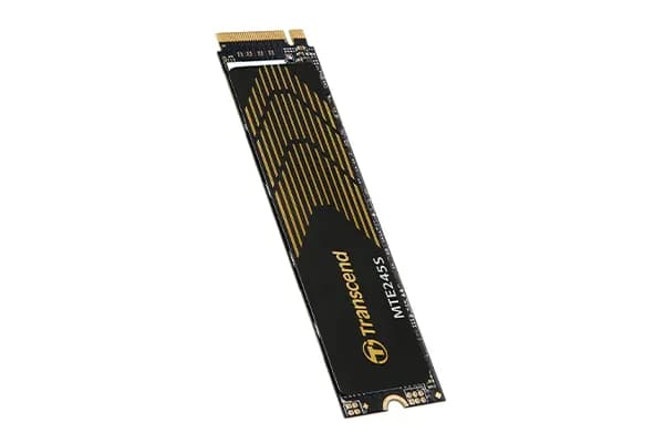TRANSCEND 1 TB MTE245S PCI-E GEN 4X4 M.2 NVMe 2280 SSD 3D TLC - 5300 MB/s Read 4600 MB/s Write - 600 TBW