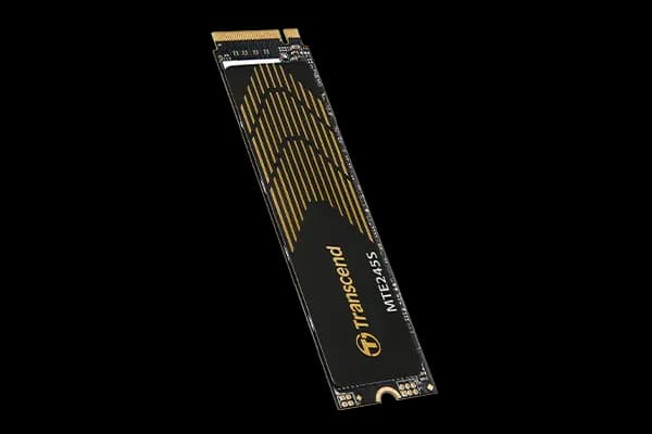 TRANSCEND 250GB MTE245S PCI-E GEN 4X4 M.2 NVMe 2280 SSD 3D NAND - 3200 MB/s Read1800 MB/s Write - 150 TBW