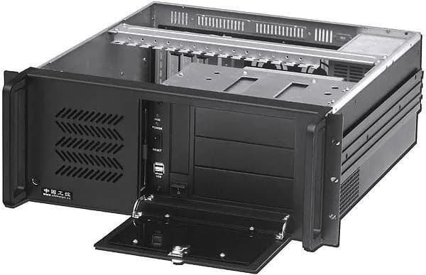 RCT - 4U 450MM DEEP RACKMOUNT CHASSIS E-ATX NO PSU; 3 x ODD Bays Up to 7 x 3.5'' Bays if ATX Board installed - CPU 150mm