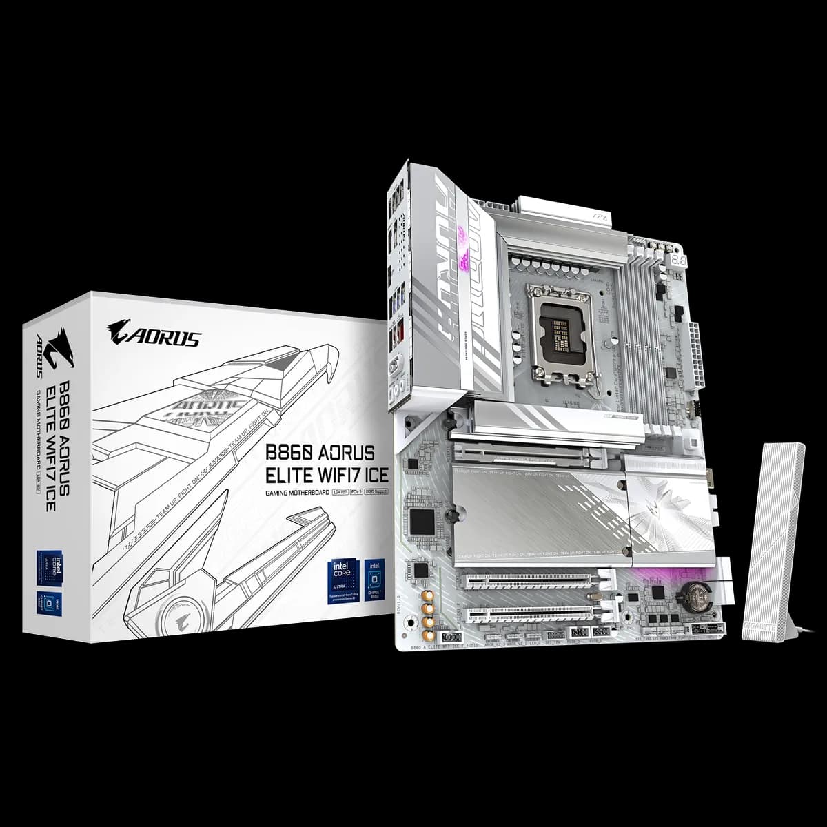 GIGABYTE Intel® B860 Chipset for LGA 1851; 4x DDR5; 3x M2; HDMI/DP/USB4.0 ; ATX.