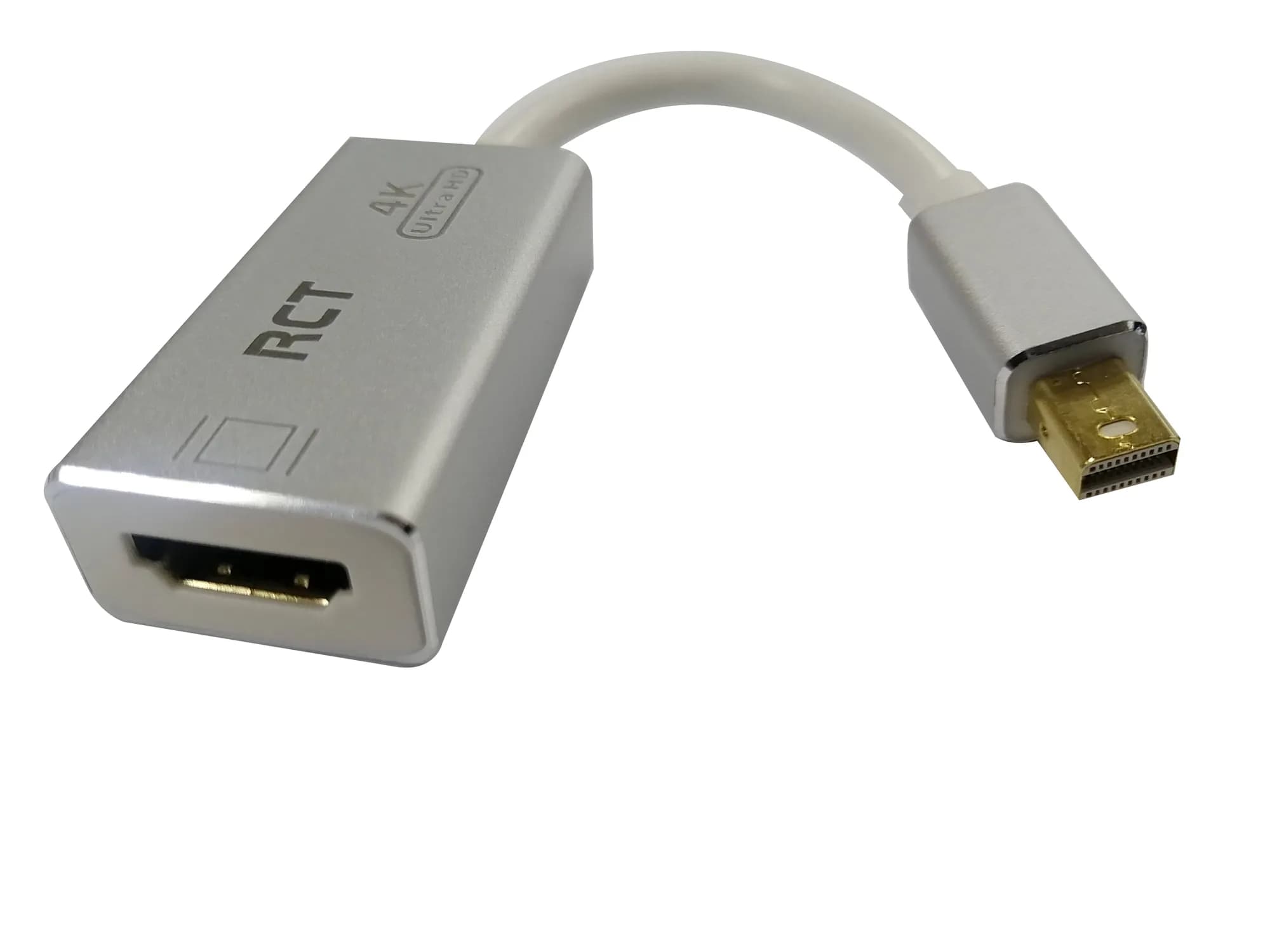 RCT mini display port to HDMI 4K (M to F) adapter