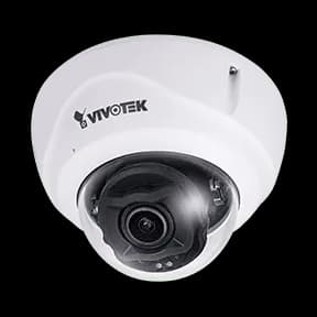 VIVOTEK Facial Recognition Dome; 10 000 Faces on the edge; VSS Compatible; Daisy chain up to 5 cameras sharing single database