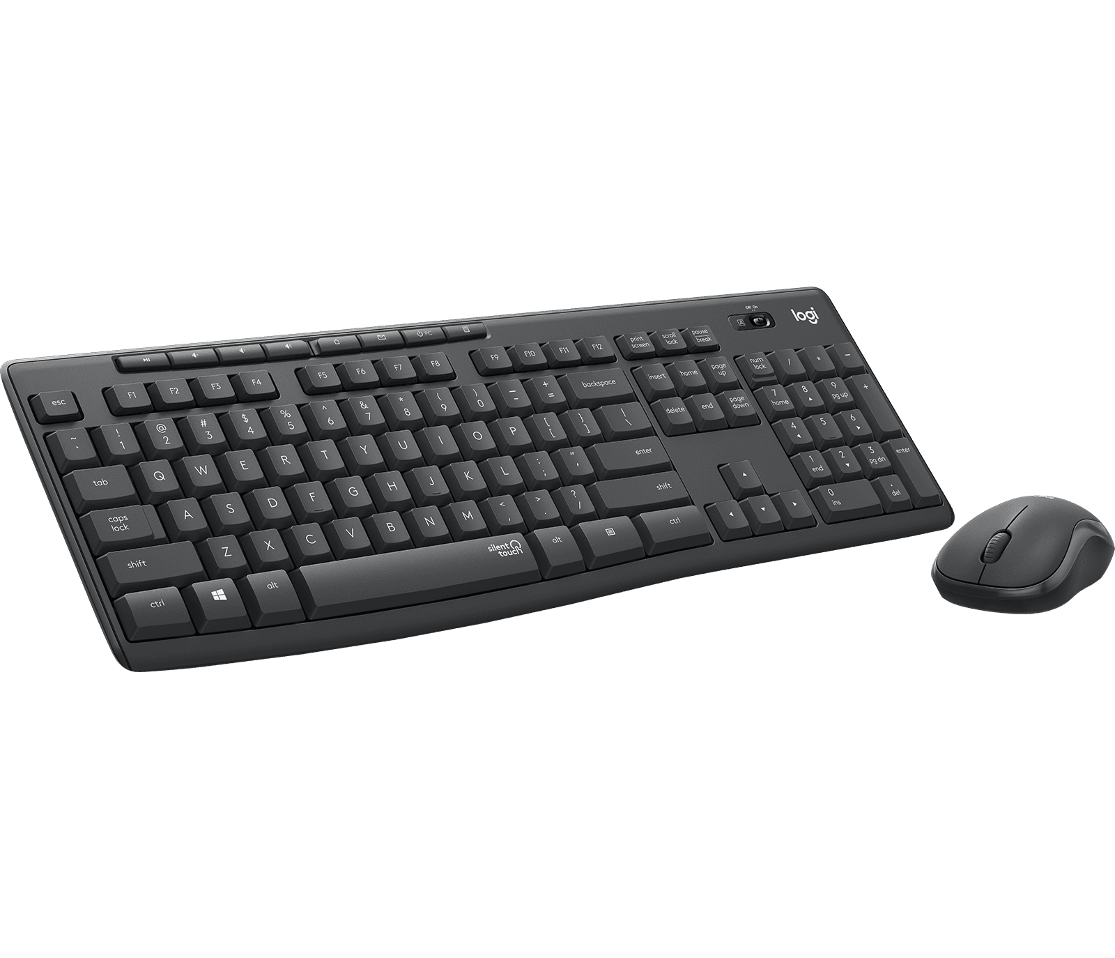 Logitech MK295 Wireless Silent Keyboard and Mouse Combo